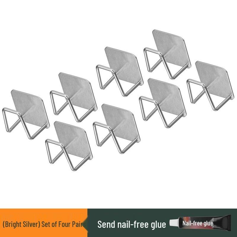 Punch-Free Wall-Mounted Pot Lid & Cutting Board Storage Rack