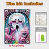 DIY Ghost Call Pearl Diamond Art Kits Without Frame 30x40cm Gem Art Diamond Painting Kits for Adults/Beginners Gift Idea Home Wall Decor