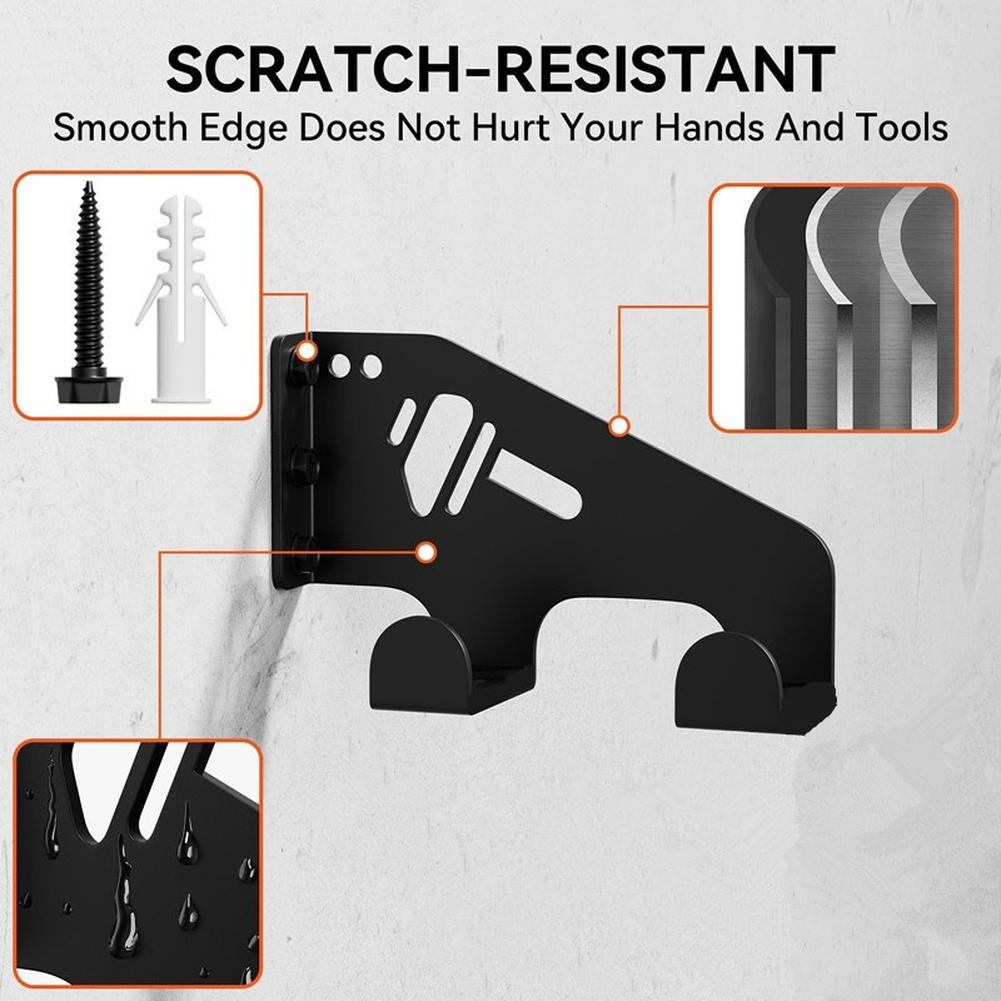 Heavy Duty Wall Mount Chainsaw Holder Rack For Garage Or Shed Tool Storage Organization Home Tools Shelf