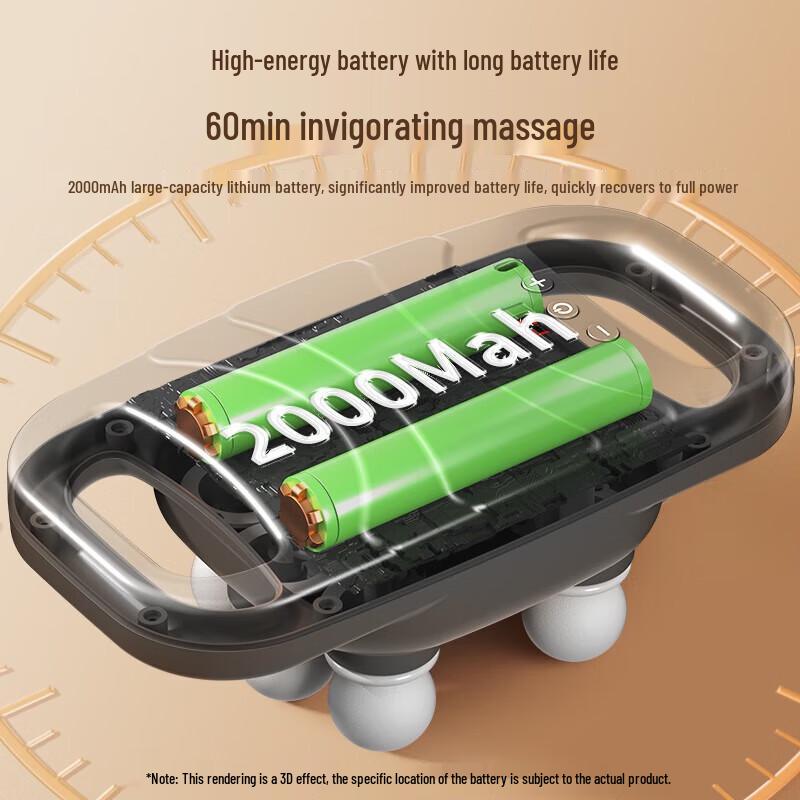 MiNGZHEN Multi-Head Fascia Massage Gun