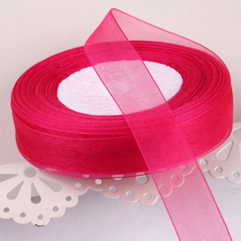 2cm Transparent Gauze Ribbon for Gift Boxes, Cake Decorations, Headbands, and Dance Streamers