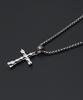 Blancier Guardian Cross Bm251N1080 Men'S Cross Necklace
