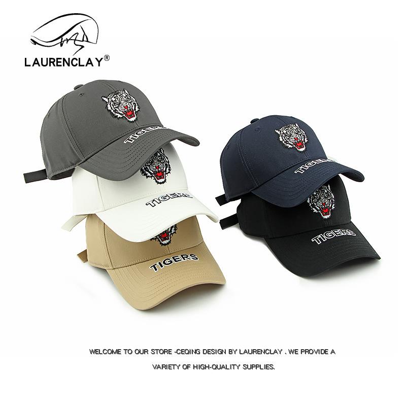 

Chinese Personality Tiger Head Embroidery Hardtop Baseball Cap Men s Outdoor Sunscreen Shade Sun Hat Versatile Cap Women Adjustable чорний