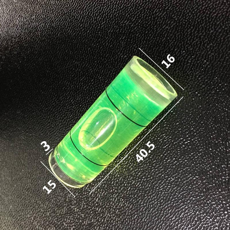 3 Stück Mini Wasserwaage Zylindrisch Rund Libelle Wasserwaage Horizontal Präzisionsmess-Set