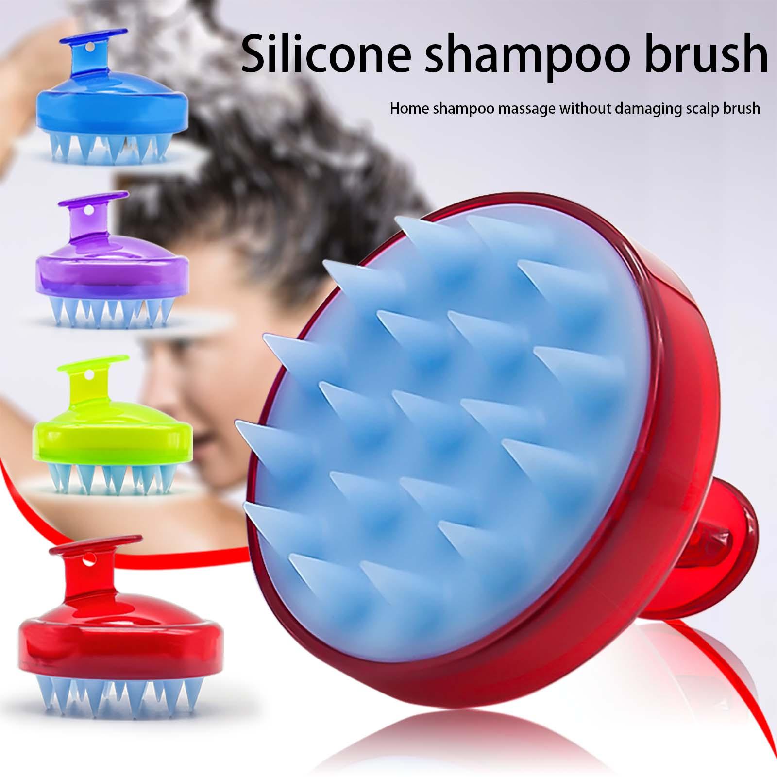 

Щетка для шампуня Sagit, массажная щетка для кожи головы, шампунь-расческа, массажер, гладкая расческа для волос