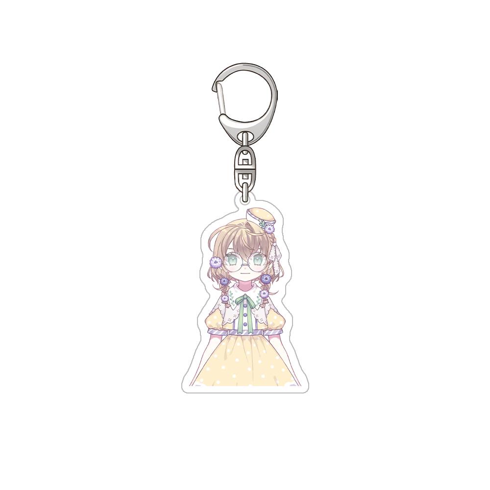Nijisanji Kitakoji Hisui Seraph Dazzlegarden Yaguruma Rine Togawa Nonoha Inami Rai Official Acrylic Keychain Bag pendant Gifts