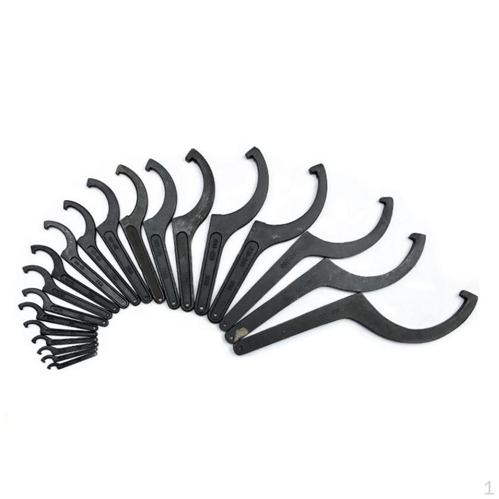 

8 шт. ER цанговый патрон гаечный ключ крюк для токарного станка ЧПУ фрезерный держатель открытый .87 -2.56 /