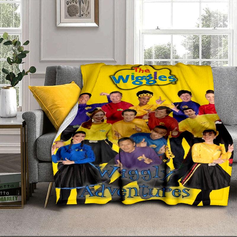 Coperta Morbida e Didattica Coperta in Flanella per letto, divano, Campeggio, Escursionismo, Essenziali per Picnic, regalo per la famiglia Regali per Fan