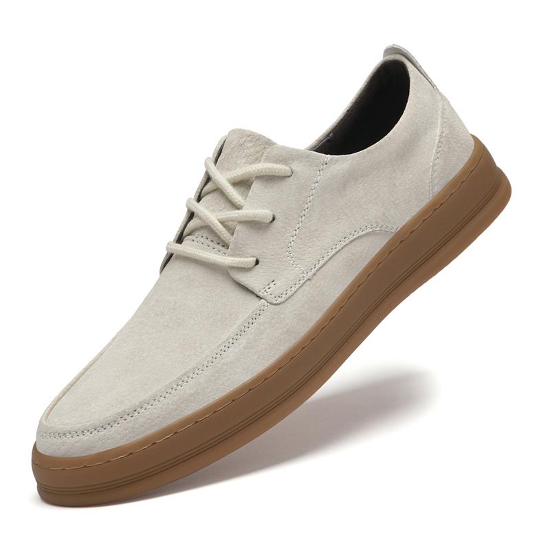 

Модная мужская мода Кроссовки на шнуровке Дышащие балетки Удобная повседневная обувь Легкая обувь для ходьбы, бега и спорта для мужчин 45 песочный