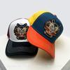 Baseball Head Dragon Stitched Stitching Embroidered Chic China Women  Men For Neutral Gender Fresh Caps Peaked Hats Breathable Mesh Sunshade Color