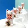 Chibi Spot-Changing Doll Lucky Cat Mount Fuji Cherry Blossom Cute Kawaii Mini Action Figure Desktop Decor Birthday Gifts