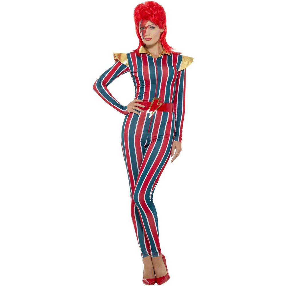 Smiffys Womens/Ladies Miss Space Superstar Costume Set