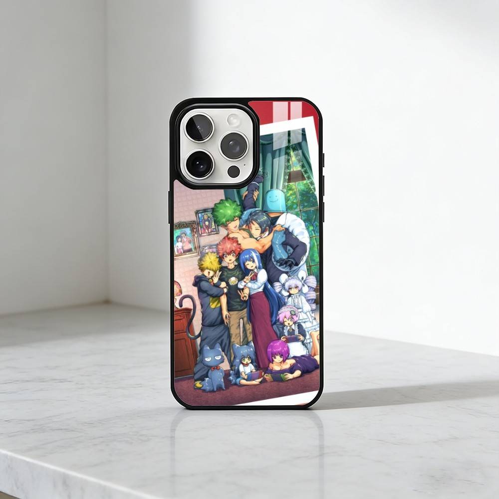 M-Mission Y-Yozakura-ES Family Season2 Phone Case For iPhone17,16,15,14,13 Plus,Pro Max Magnetic For Magsafe Wireless Charging iPhone15Plus