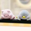 4Pcs/8pcs/set Desk Ornament Computer Monitor Decoration Panda Dog Center Console Doll  Auto Interior