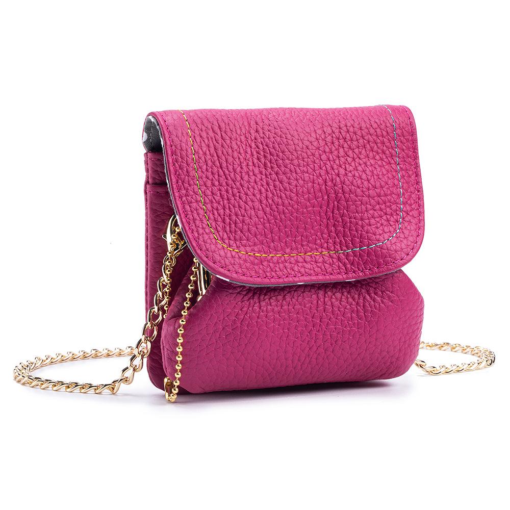 Fashion Women's Chain Change Bag Multifunctional Large-capacity Mouth Gold Bag Coin Bag Creative Storage Bag