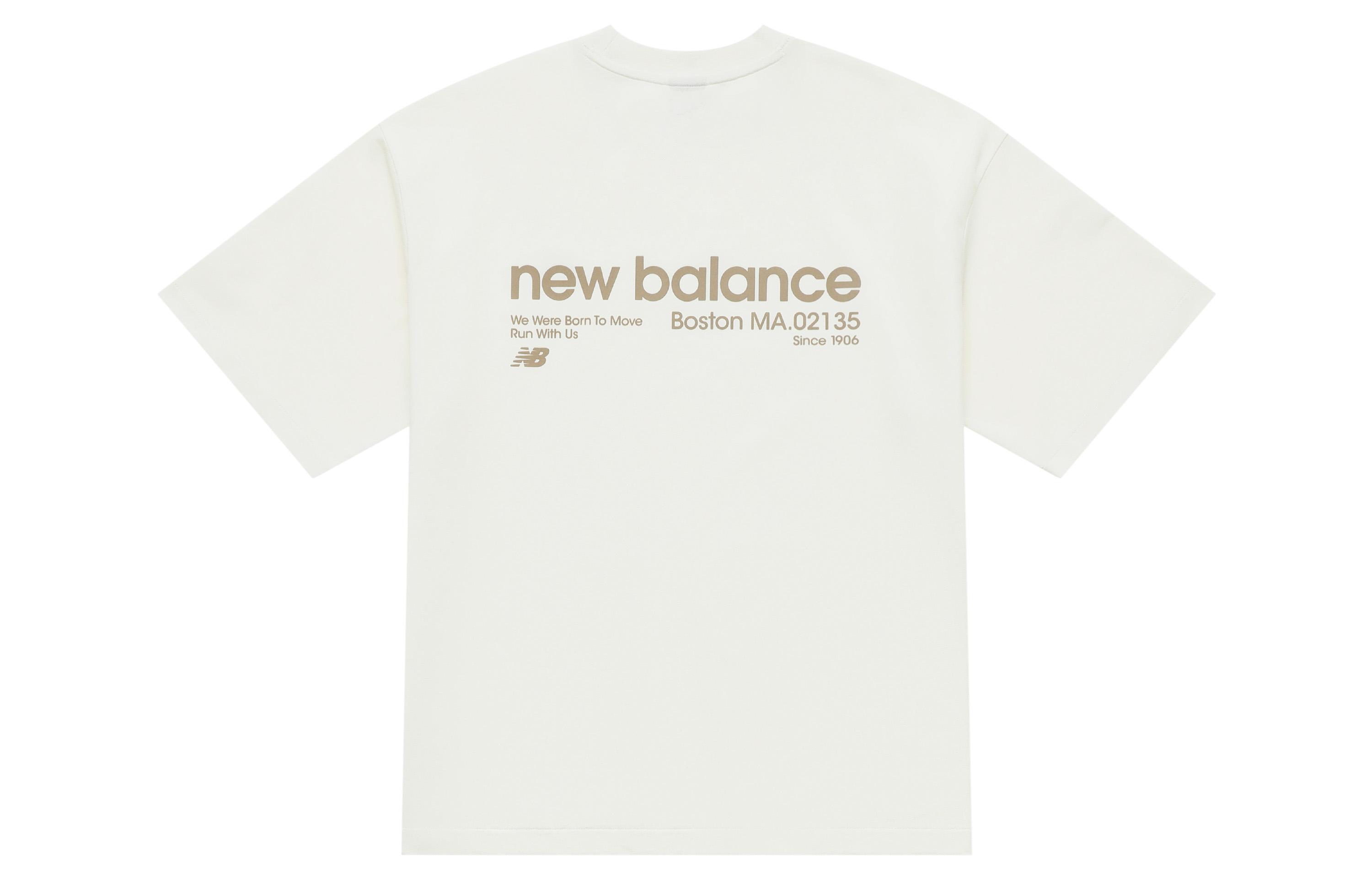 New Balance Sports Life Collection SS25 T Shirt Men s Ivory White AMT52300-CIC L