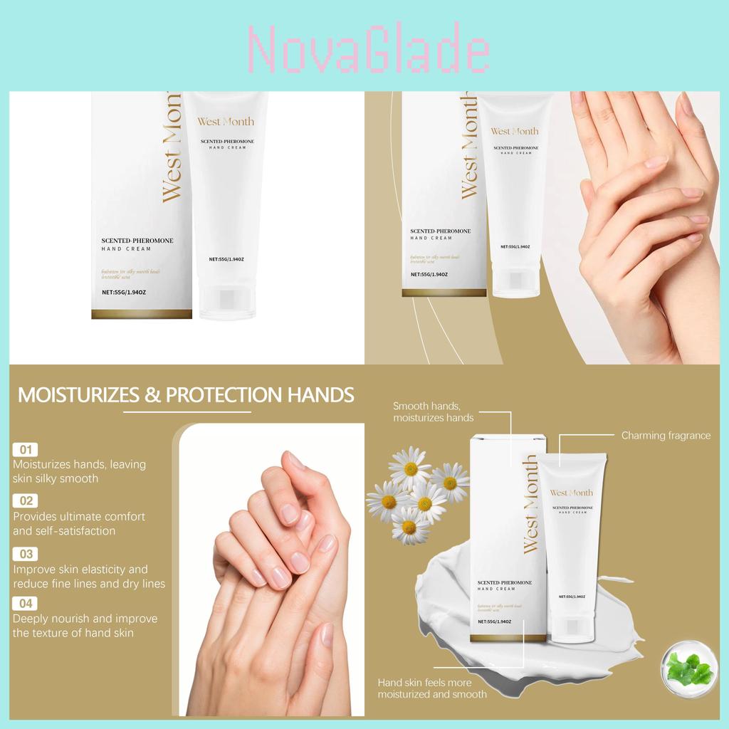 West Month Moisturizing Hand Cream Nourishing Hydrating Softening Skin For All Types