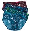 4 Pcs Men's Underwear Ice Silk Big Size Briefs Printed Summer Thin Breathable Cool Panties L TO 8XL