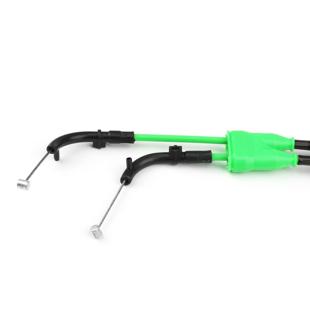 Motorcycle Throttle Cable Wire For Kawasaki Ninja ZX6R ZX600P 2007 2008 Green