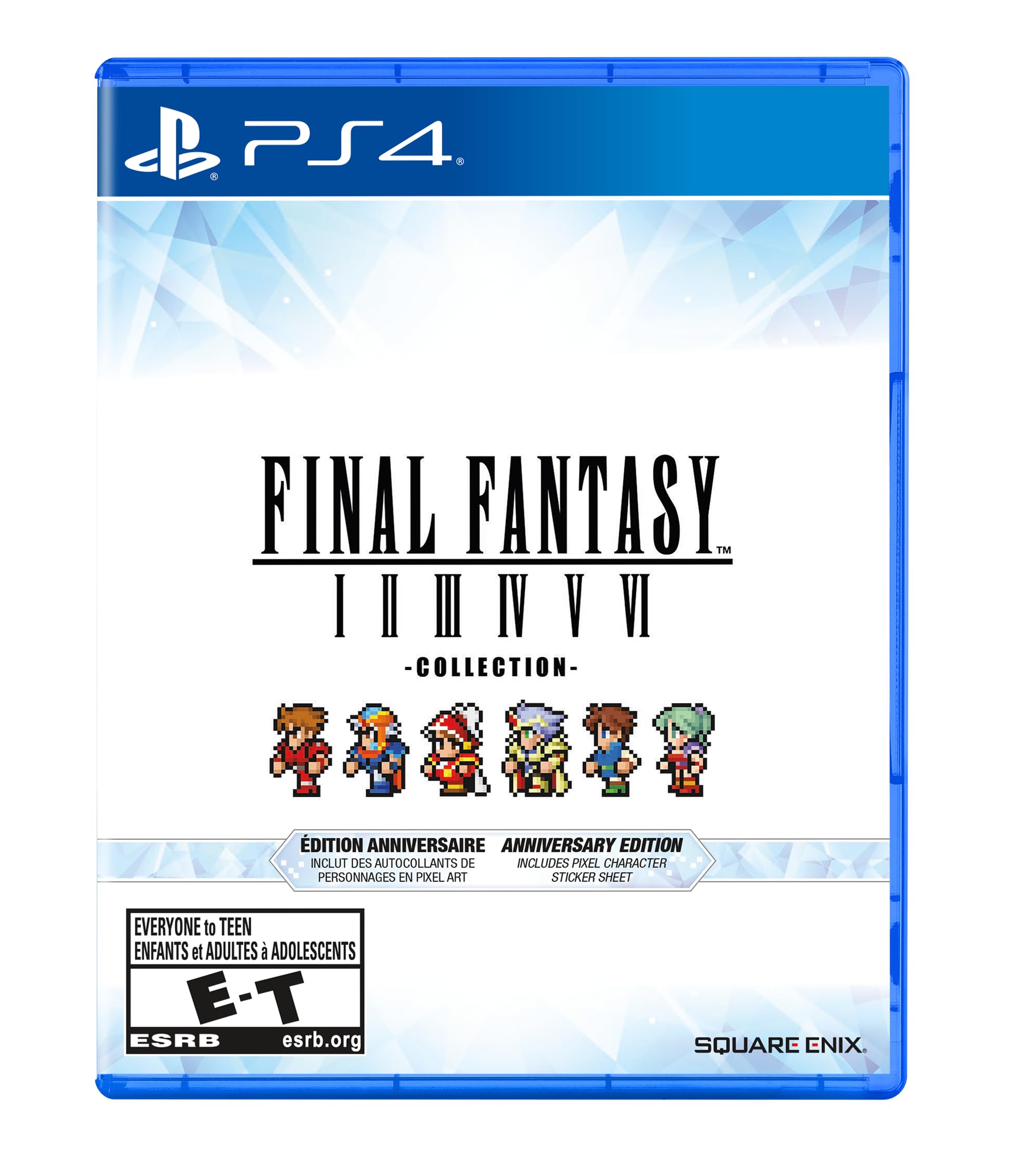 

Final Fantasy I-Vi Collection Ювілейне видання (Імпорт: Північна Америка) - PS4