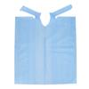 80 Sheet Disposable Dental Bib Blue Beauty Salon Restaurant Wateproof Patient Elderly Bib 19.7 X 23.6 Inch