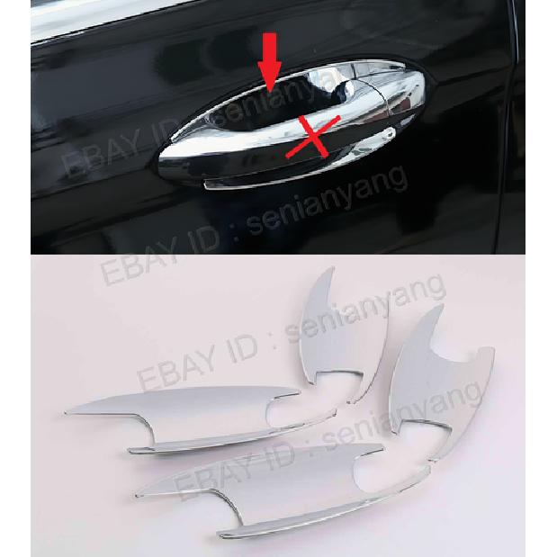 Chrome Door Handle Bowl Lid Cover Trim For 2016- Mercedes-Benz GLC X253 W205