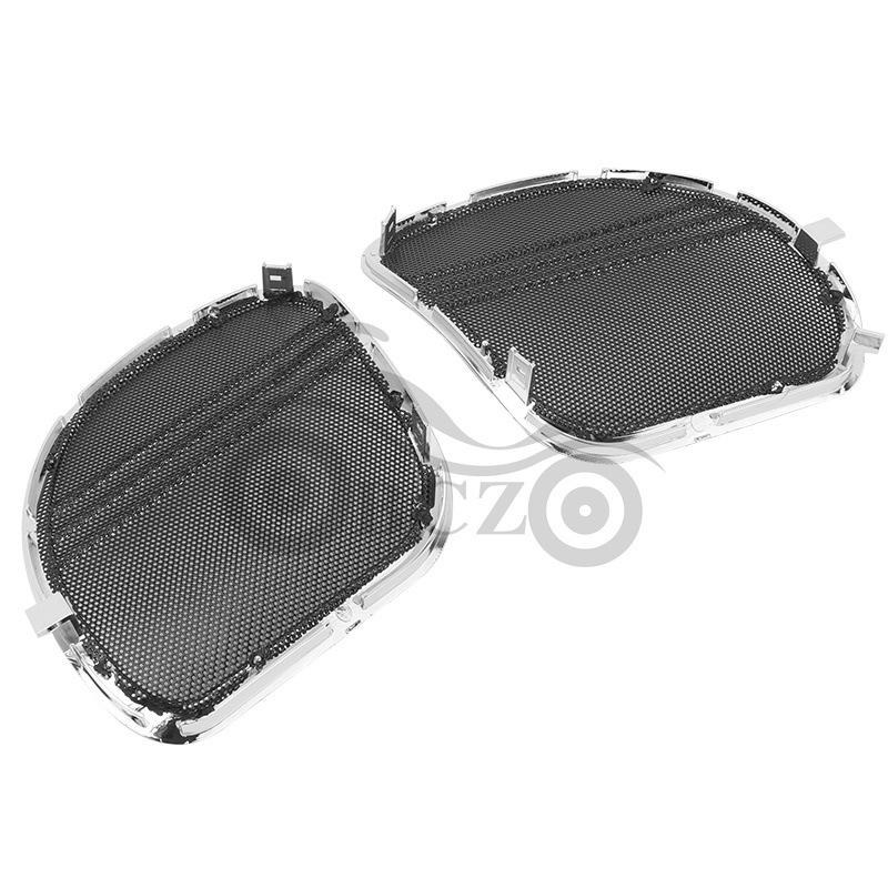 Harley Electroplated Dual Headlight Horn Dust Cover (2015-2023 Touring/Street Glide)
