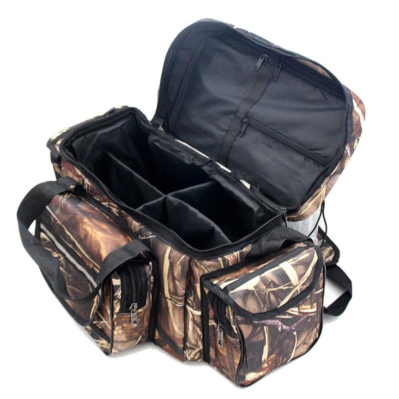 Large Capacity Fishing Bag Waterproof Multifunctional Lure Waist Pack Outdoor Shoulder Bag Fishing Tackle Bags Lure Bag