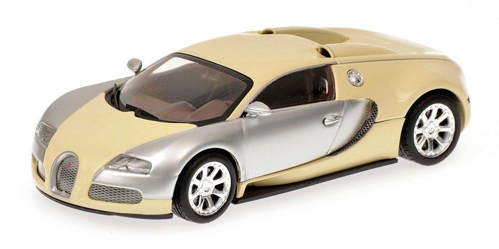 

PMA Bugatti Veyron EDITION CENTENAIRE 2009 Готовый продукт 1/43 Хром/Бежевый