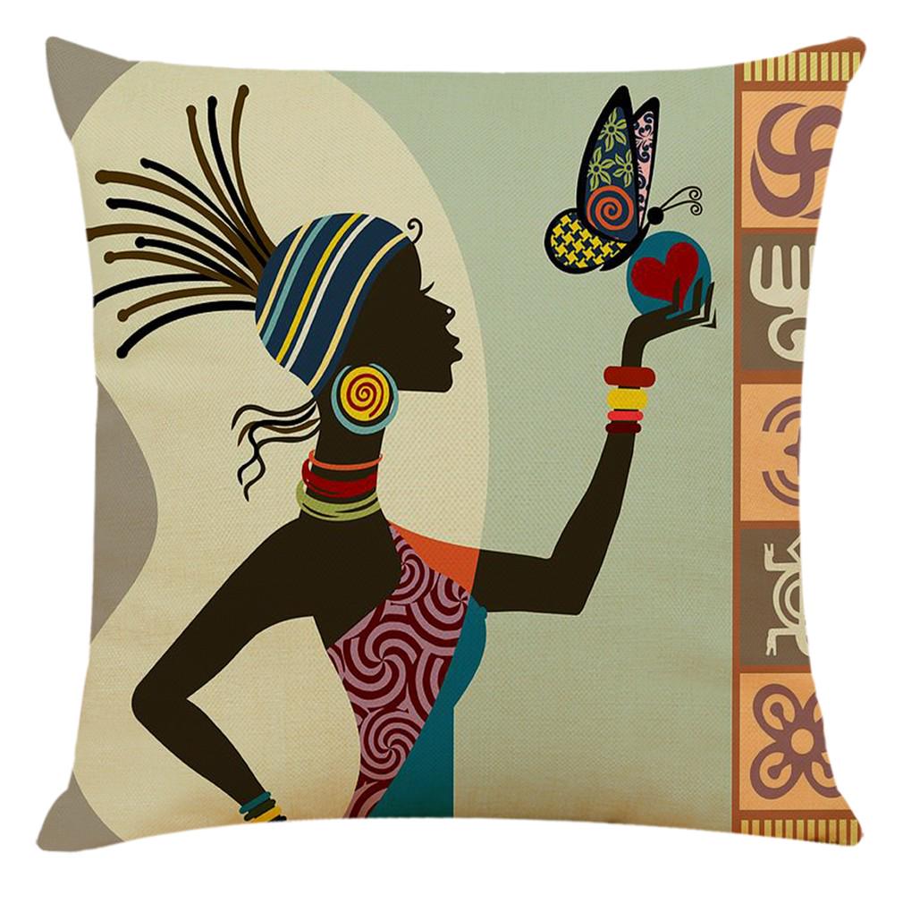 

(СУ)Наволочка для домашнього декору. Чохли для подушок «Красива жінка». L