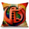 Islam Oil Painting Muslim Decoration Arab Calligraphy Allah Sofa Throw Pillow Case Meditation Cotton Linen Worship Cushion Cover