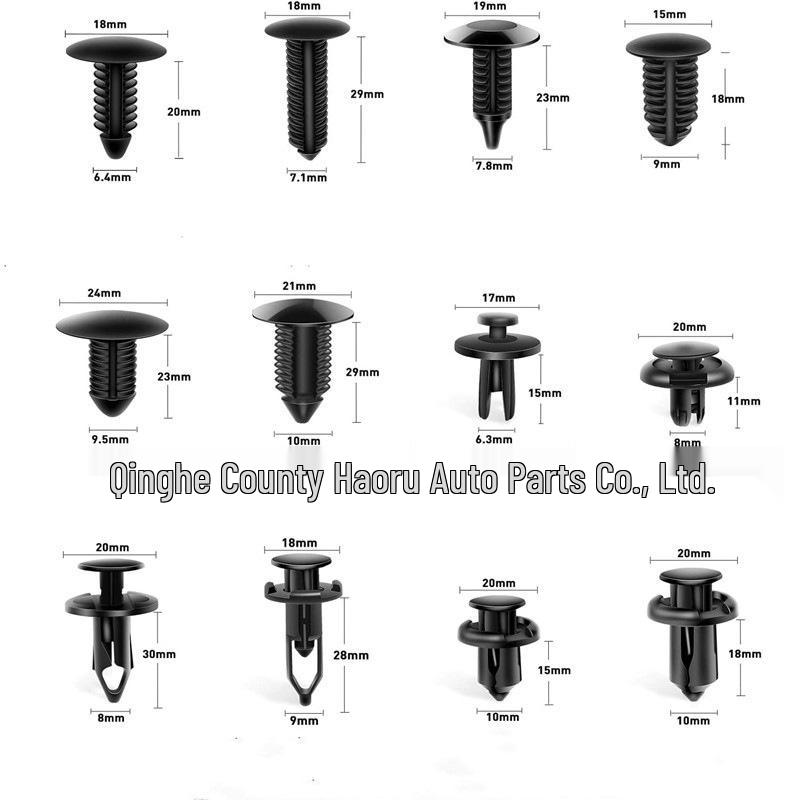 240pcs Boxed Snap Fasteners for Ford, Honda, Toyota Car Bumper Rivets