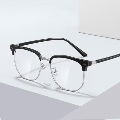 Lunettes Anti-lumière Bleue Unisexes Avec Monture Classique Rétro