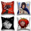 Quackity My Beloved Pillow Case Anti-Dustmite Pillowcase Invisible Zipper Silky Short Plush Sofa Cushion Cover