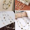 Korean Pearl Necklace: Luxurious Long Sweater Chain for Autumn/Winter