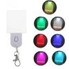 Mini-LED-Schlüsselanhänger Quadratisch Tragbares Licht Anhänger Acryl-Schlüsselanhänger für 55MAH Outdoor-Notfall