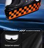 3C Certified Retro Fiberglass Full Face Helmet for Motorcycles and Scooters
