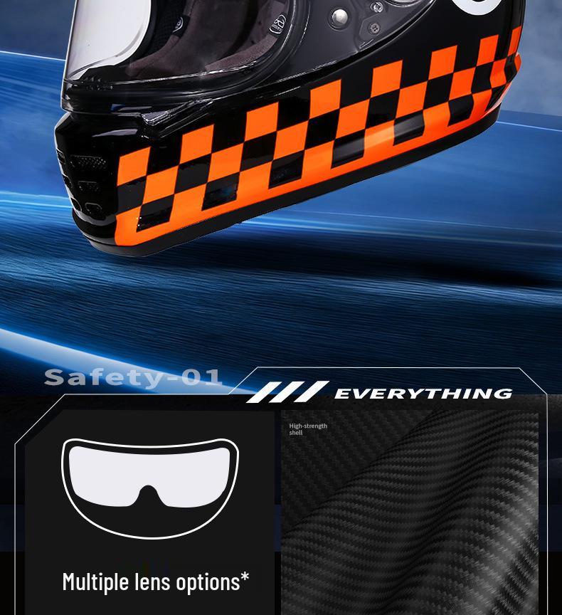 3C Certified Retro Fiberglass Full Face Helmet for Motorcycles and Scooters
