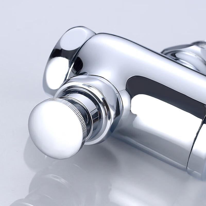 Longdai Self-Closing Delay Toilet Flush Valve & Pipe