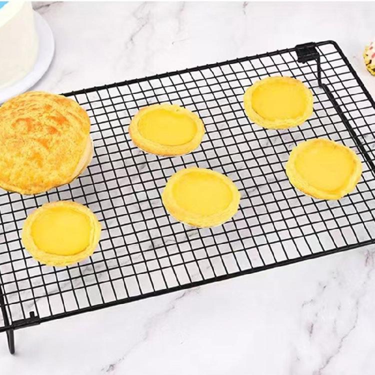 Einlagige Backblech Hohe Kapazität Kühlregal für Kuchen Gebäck Brot Kuchen Kekse Platzsparend Grillregal