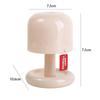 Tabletop Mushroom Table Lamp USB Rechargeable Minimalist Desk Lights Sunset Night Light  Coffee Bar