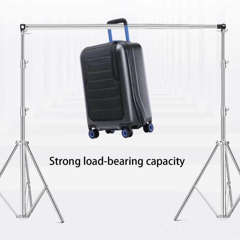 117-300cm Photo Studio Telescoping Background Support Rod for Seamlessly Paper and Fabric Support