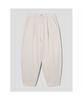 8SECONDS Structure Ivory Balloon Fit Denim Pants Ivory