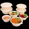 Biodegradable Corn Starch Disposable Round Bowls with Lids