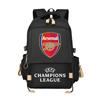 Large Capacity Schoolbag with Shoulder Strap; Student Three-piece Pencil Case Set