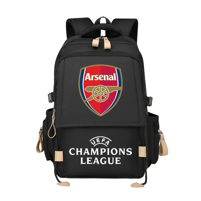 Large Capacity Schoolbag with Shoulder Strap; Student Three-piece Pencil Case Set