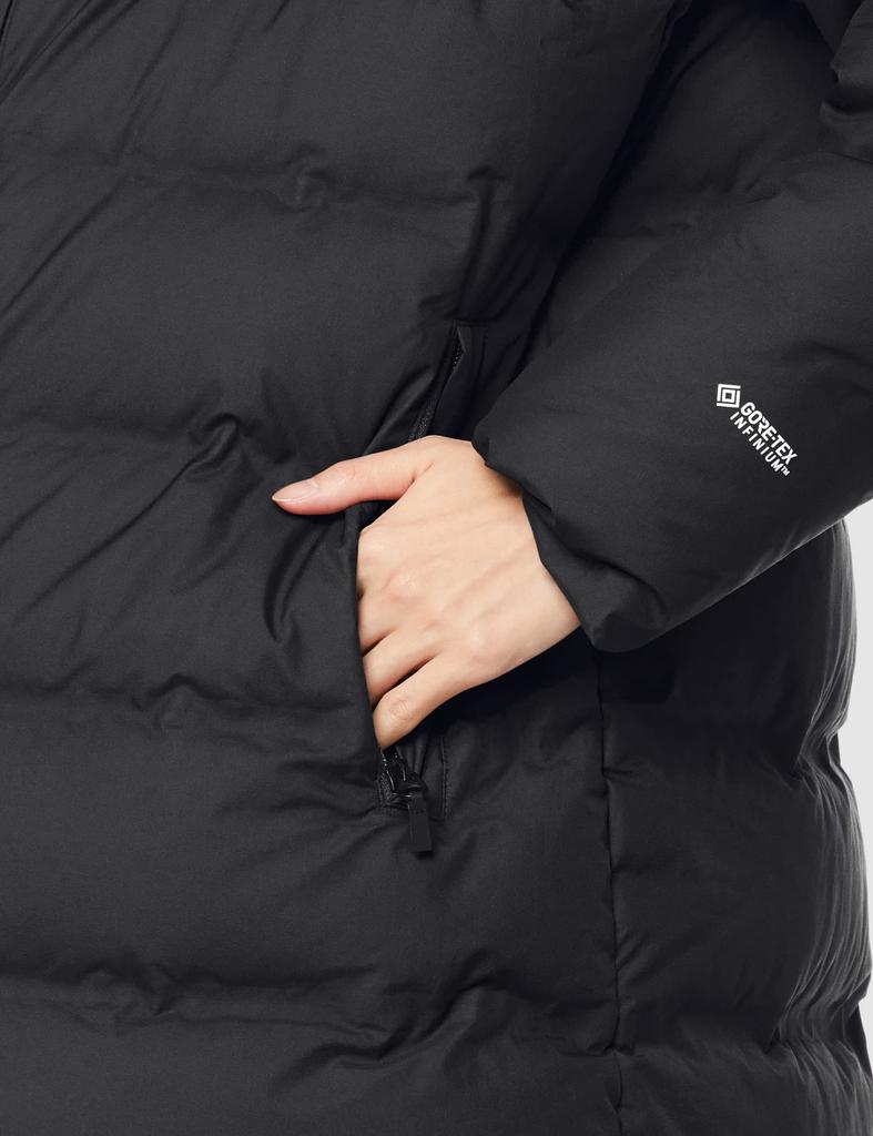 North Maternity Down Baby Cover L [The Face] Coat, Women's, Waterproof, Photoelectric, Thermal, Connection, Black,