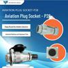 Feida Yongfeng P28 Aviation Plug 26-core 2-pin Metal Connector with Dust Cover Square Socket