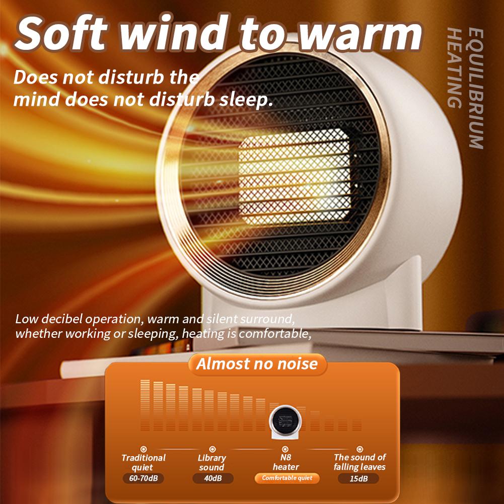 Electric Heater Space Heater Small Table Top Space Heater With Tip Over Overheat Protection For Home Room Bedroom Office