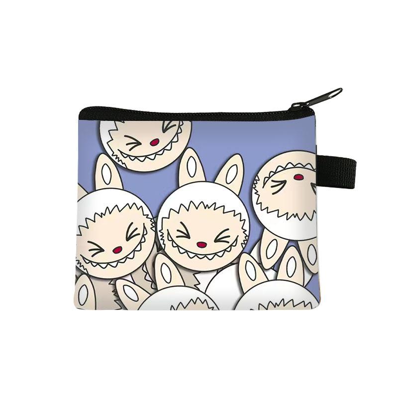 New Labubu Children's Coin Purse Student Cartoon Bag Trendy Mini Storage Bag